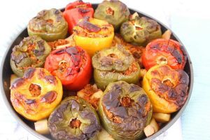 Albanian Stuffed Peppers Recipe