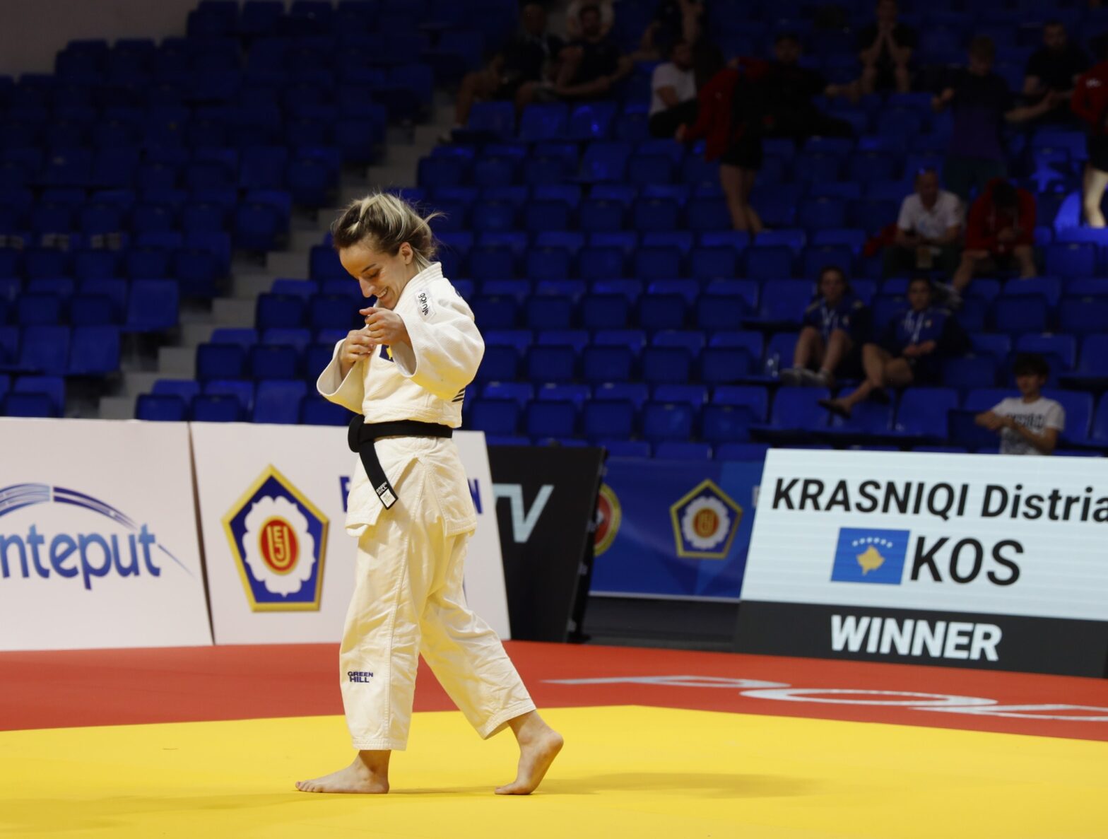 Distria Krasniqi shpallet Kampione Evropiane në Xhudo për herë të tretë 6 491927427 1687107401964763 4142880157787508074 n
