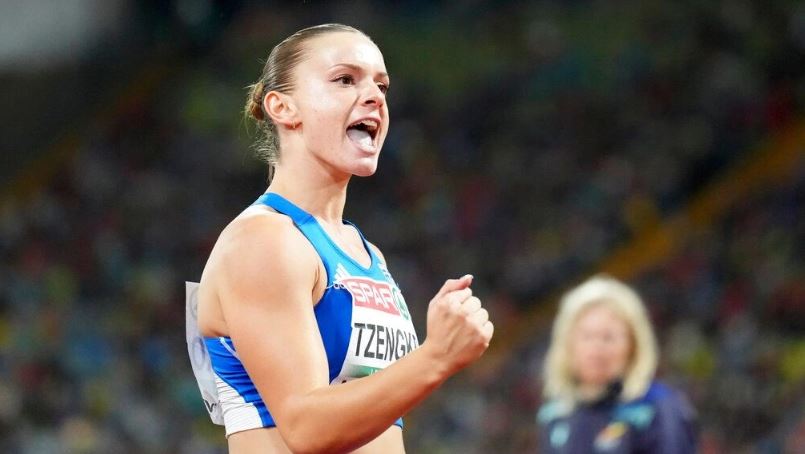 Shqiptarja Elina Xhengo fiton medaljen e artë në hedhje të shtizës! 6 elina